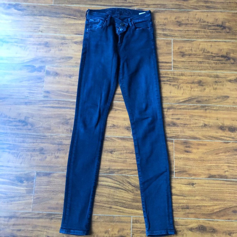 GOLDSIGN Dark Blue Skinny Jeans